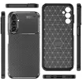 Mtp Products Samsung Galaxy A24 4G Beetle Karbonfiber TPU-Deksel - Svart