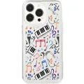 Mtp Products iPhone 15 Pro Fashion TPU-deksel - musikalske noter