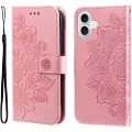 Mtp Products iPhone 17 Mandala Series Lommebok-deksel - Rosa