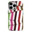 Mtp Products iPhone 15 Pro Striper avtakbart 2-i-1 hybrid-etui - fargerikt