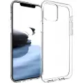 Mtp Products Antiskli iPhone 12/12 Pro TPU-deksel - Gjennomsiktig