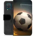 Mtp Products Samsung Galaxy A12 Premium Lommebok-deksel - Fotball