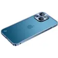 Mtp Products iPhone 13 Mini Metall Bumper med Plastbakside - Blå