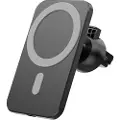 Mtp Products iPhone 12/13/14/15/16/17/Air Magnetic Trådløs Lader / Bilholder med Luftventilfeste SZDJ N16 - 15W