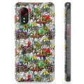Mtp Products Samsung Galaxy Xcover 5 TPU-deksel - Graffiti