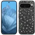 Mtp Products Google Pixel 9/9 Pro Glitter Series Hybrid-deksel - Svart