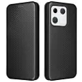 Mtp Products Xiaomi 13 Pro Flip-deksel - Karbonfiber - Svart