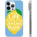 Mtp Products iPhone 13 Pro TPU-deksel - Sitroner