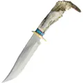 Ken Richardson Knives Bowie with Turquoise Inlay