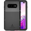 Love Mei Powerful Samsung Galaxy S10+ Hybrid-deksel - Svart