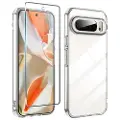 Saii Google Pixel 9 Pro XL 2-i-1 TPU-deksel & Beskyttelsesglass