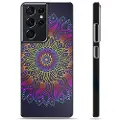 Mtp Products Samsung Galaxy S21 Ultra 5G Beskyttelsesdeksel - Fargerik Mandala