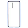 Mtp Products Samsung Galaxy S20 FE Magnetisk Deksel med Herdet Glass - Blå