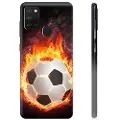 Mtp Products Samsung Galaxy A21s TPU-deksel - Fotballflamme