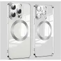 Mtp Products iPhone 14 Pro Max Magnetic Hybrid-deksel - Sølv