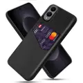 Mtp Products Samsung Galaxy S25 Edge KSQ Deksel med Kort Lomme - Svart