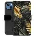 Mtp Products iPhone 13 Premium Lommebok-deksel - Gulde Blader