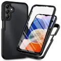 Mtp Products Samsung Galaxy A05s 360 Beskyttelse Deksel - Svart / Klar