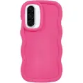 Mtp Products Samsung Galaxy A36/A56 Candy Color Wavy TPU-deksel - Varm Rosa