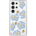 Mtp Products Samsung Galaxy S23 Ultra Fashion TPU-deksel - Blomster / jordbær