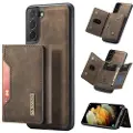 Mtp Products DG.Ming M2 Samsung Galaxy S21 FE 5G Hybrid-deksel med Lommebok - Kaffe