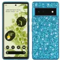 Mtp Products Google Pixel 8a Glitter Series Hybrid-deksel - Blå