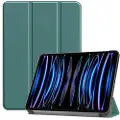 Mtp Products iPad Pro 11 (2024) Tri-Fold Series Smart Folio-etui - Grønn