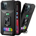 Mtp Products Multifunksjonell 4-i-1 iPhone 11 Pro Hybrid-deksel - Svart