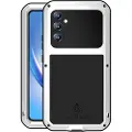 Love Mei Powerful Samsung Galaxy A34 5G Hybrid-deksel - Sølv