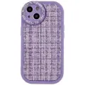 Mtp Products Canvas iPhone 14 Plus TPU-deksel - Lilla