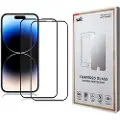 Saii iPhone 15 Pro Max Saii 3D Premium Beskyttelsesglass - 2 Stk.