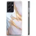 Mtp Products Samsung Galaxy S21 Ultra 5G TPU-deksel - Elegant Marmor