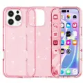 Mtp Products iPhone 16 Pro Max Stylish Glitter Series Hybrid-deksel - Rosa