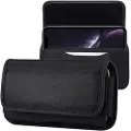 Mtp Products Universell Oxford Belteveske med Kortholder - 5.4 - Svart