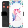 Mtp Products Samsung Galaxy A20e Premium Lommebok-deksel - Enhjørningen