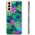 Mtp Products Samsung Galaxy S21+ 5G TPU-deksel - Tropiske Blomster