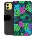 Mtp Products iPhone 11 Premium Lommebok-deksel - Tropiske Blomster