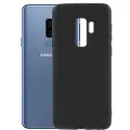 Mtp Products Samsung Galaxy S9+ Fleksibelt Matt Silikondeksel - Svart