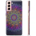 Mtp Products Samsung Galaxy S21 5G TPU-deksel - Fargerik Mandala