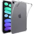 Mtp Products Antiskli iPad Mini 2021/2024 TPU-deksel - Gjennomsiktig