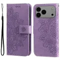 Mtp Products iPhone 17 Pro Max Mandala Series Lommebok-deksel - Lilla