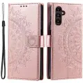 Mtp Products Samsung Galaxy S24 Mandala Series Lommebok-deksel - Roségull