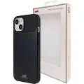 Saii Karbonfiber iPhone 13 Mini TPU Deksel - Svart