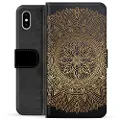 Mtp Products iPhone X / iPhone XS Premium Lommebok-deksel - Mandala
