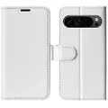 Mtp Products Google Pixel 9 Pro XL Lommebok-deksel med Magnetisk Lukning - Hvit
