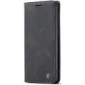 CASEME Samsung Galaxy A40 013 Series Lommebok-deksel - Svart