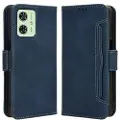 Mtp Products Motorola Moto G54 Lommebok-deksel med Kortholder - Blĺ