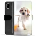 Mtp Products iPhone X / iPhone XS Premium Lommebok-deksel - Hund
