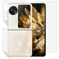 Mtp Products Oppo Find N3 Flip Full Cover PET Beskyttelsessett - Gjennomsiktig
