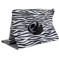 Mtp Products iPad 9.7 2017/2018 Roterende Deksel - Zebra